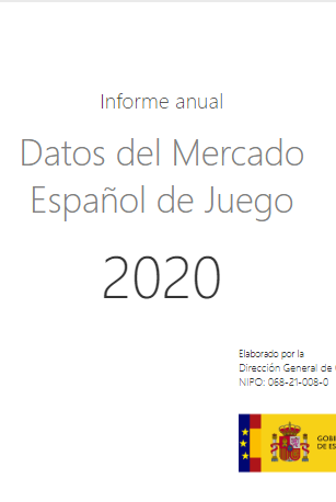 Datos del Mercado Español del Juego. Memoria anual del mercado español del juego